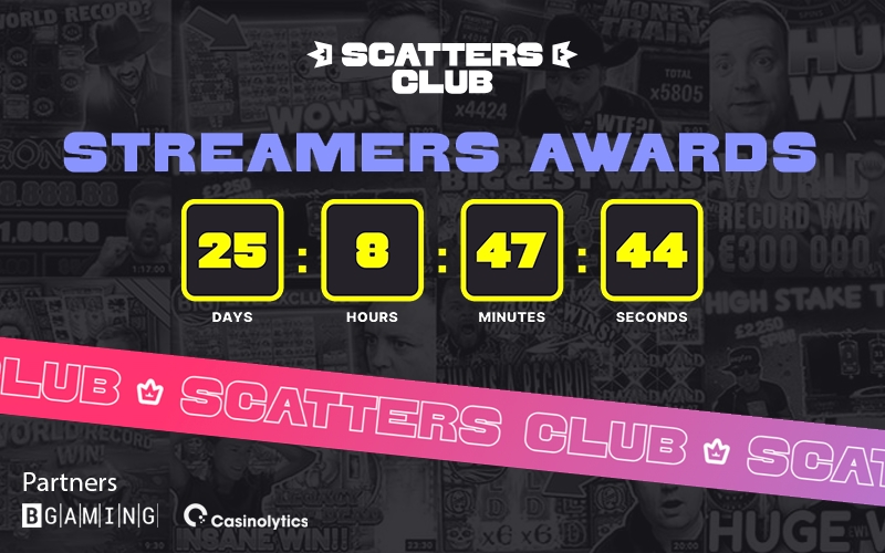 Scatters Club to Host Inaugural Gambling Streamers Awards