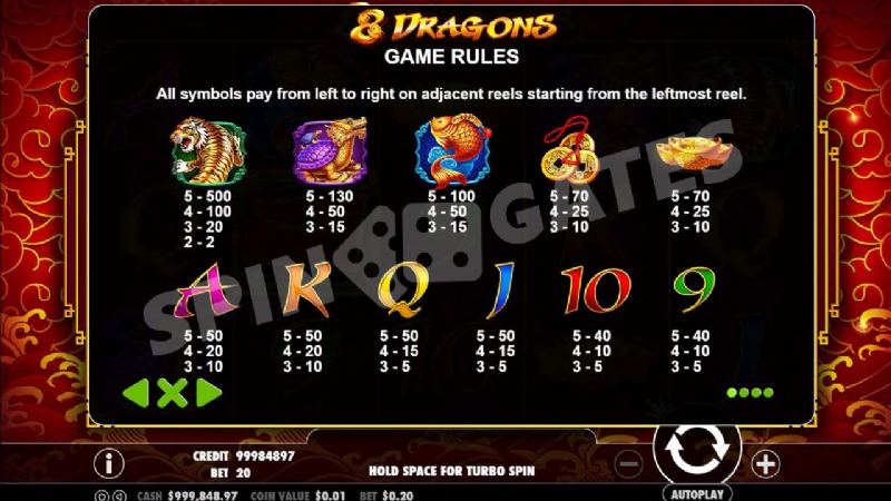 8 Dragons